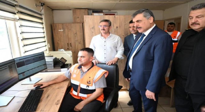 Vali Çiftçi'ye Veteriner yol kontrol denetim brifingi