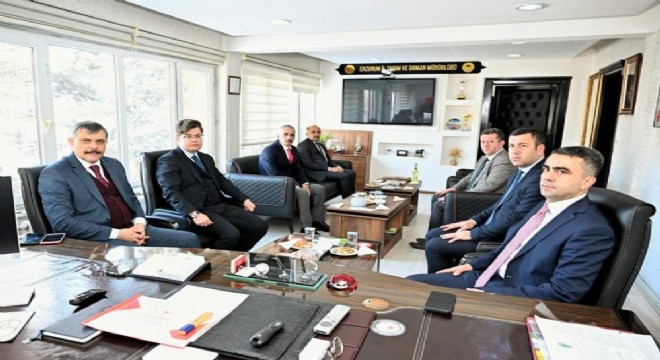 Vali Çiftçi'ye tarım brifingi