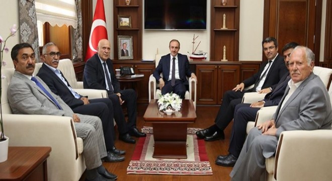 Vali Memiş, Vali Epcim'i ziyaret etti