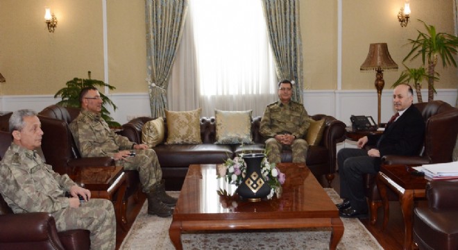 Valilik Yaşar Paşayı ağırladı