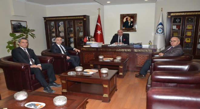 Vergi Dairesi Başkanı'ndan ETSO'ya ziyaret