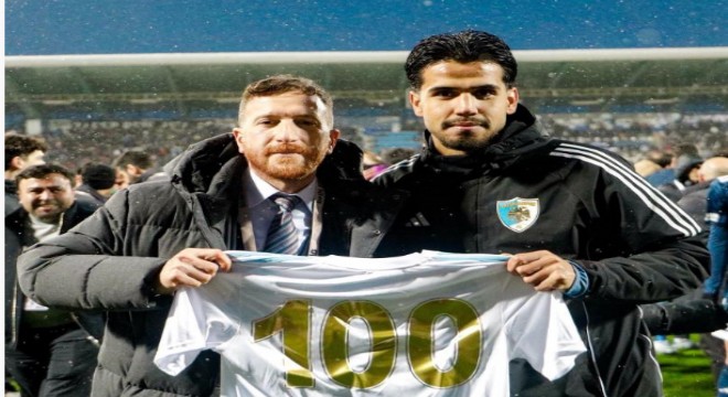 Yakup Kırtay'ın 100 maç gururu