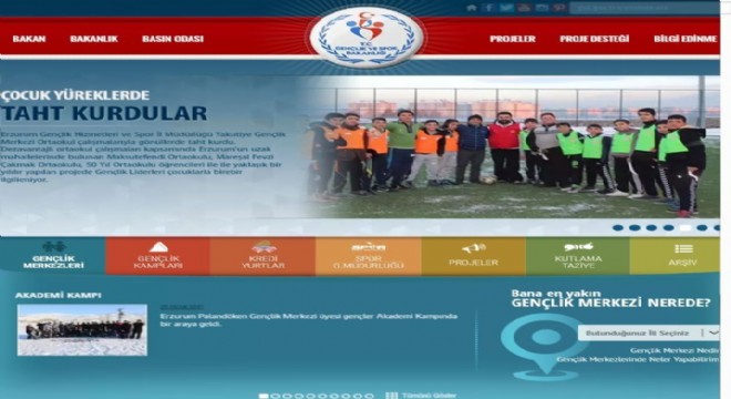 Yakutiye GM, Bakanlık gündemine girdi