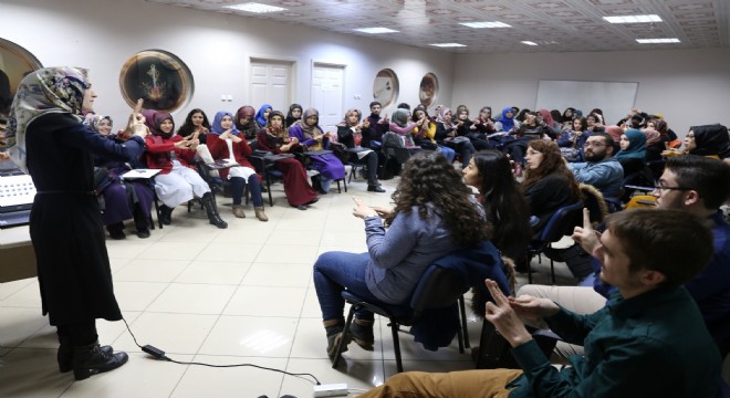 Yakutiye GM'den Doktor adaylarına işaret dili eğitimi