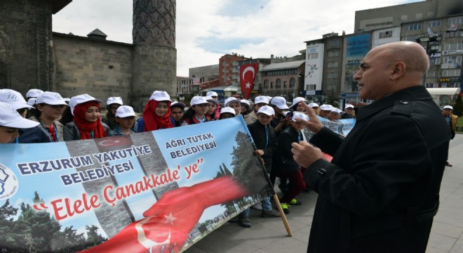 Yakutiye'den Çanakkale'ye tarih buluşması