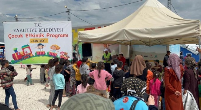 Yakutiye'den depremzedelere psikososyal destek