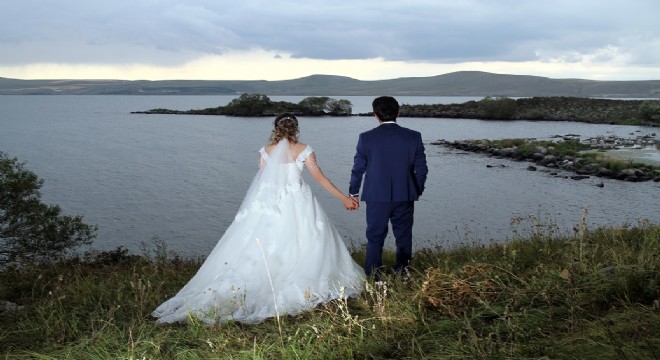 Yeni evlenen çiftlerin çekim mekanı oldu