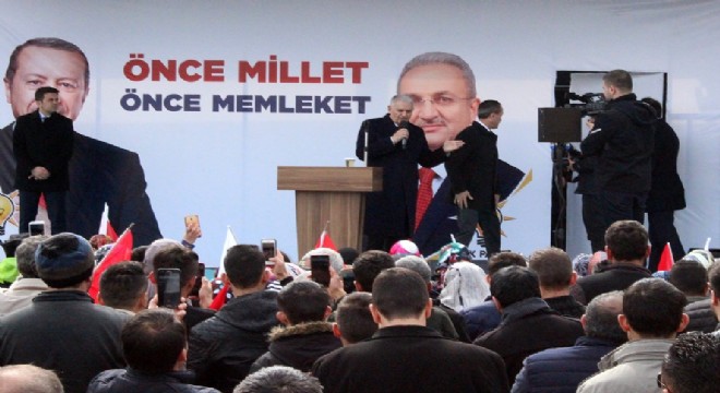 Yıldırım, Erzincan'da hemşehrileriyle buluştu