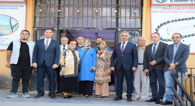 Yüksel Oltu'da vatandaşlarla buluştu