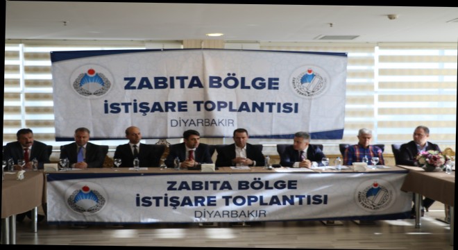 Zabıta daire başkanları Diyarbakır'da toplandı