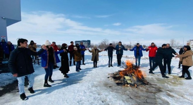 akutiye GM'de Nevruz ateşi yakıldı
