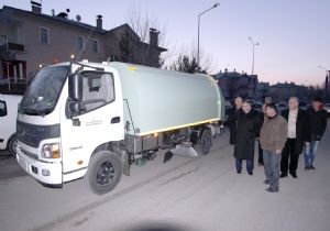 Aziziye Belediyesi'ne 5 yılda 9 yeni araç