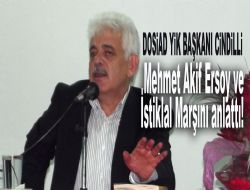 Cindilli Kars'da konferans verdi!