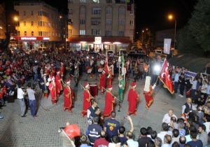 Demokrasi nöbetinde mehter coşkusu