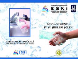 Dünya Su Günü Şiirleri Şöleni 5 Nisan'da