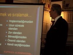 ERDEF Mart Sohbetleri başladı