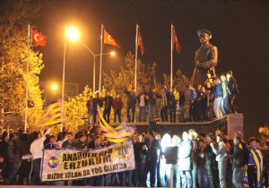 Erzurum'da FB coşkusu