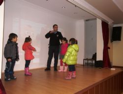 Çizgi filmli trafik eğitimi