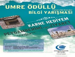 AGD'den Umre hediyeli bilgi yarışması...