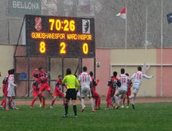 Gümüşhanespor: 9 Mardinspor:0