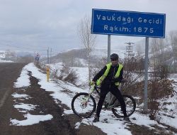 Görele'den Narman'a bisiklet turu