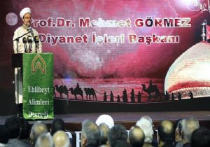 Görmez'den Değerler hatırlatması