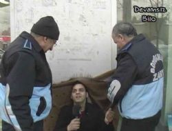 Haber yaparken haber oldu