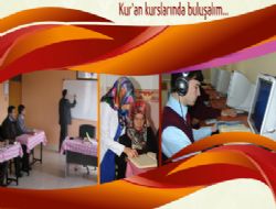 Kur'an Kursları eğitime başlıyor…