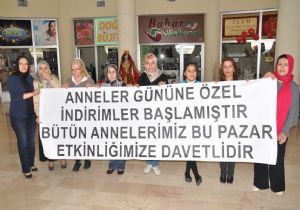 Hanımlar Çarşısı Anneler Günü'ne hazırlanıyor