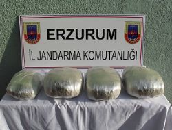 Jandarma'dan esrar operasyonu…