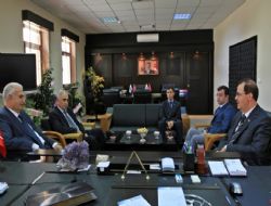 Koçak'tan Coşkun'a tebrik ziyareti