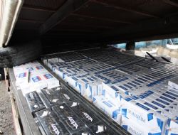 17 bin paket sigara yakalandı