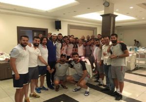 Erzurumspor kampında doğum günü sürprizi
