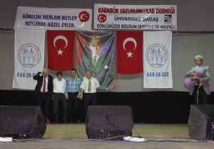 Karabük'teki dadaşlar milli coşkuda buluştu