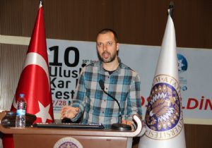 Kar Film Festivalinde Ünlüler söyleşti