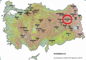 Kar kalınlıkları açıklandı