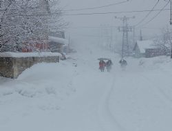 353 köy yolu kapandı
