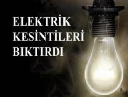 A.Gazi'de elektrik kesintisi tepkisi