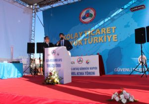 Aktaş Sınır Kapısı temeli atıldı