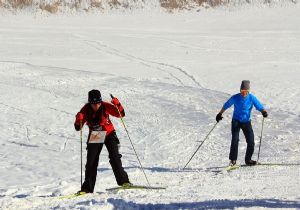 Doğu Anadolu'da kayak sporu adına bir ilk
