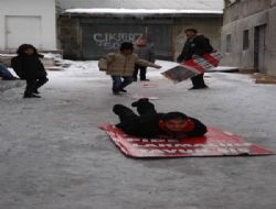 Onlar için her yer pist