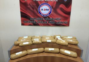 LPG tankından 20 kilo esrar çıktı