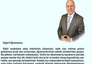 Sekmen'den mektuplu kutlama