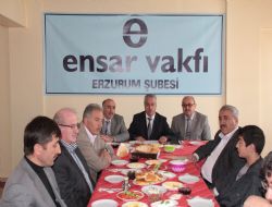 Erzurum'da Ensar Vakfı Şubesi açıldı