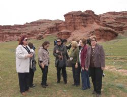 Narman Peri Bacaları'na hayran kaldılar