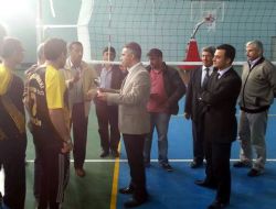 Pasinler'de voleybol turnuvası