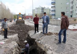 Pasinler'de altyapı seferberliği