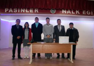 Pasinler'de öğrenciler sandığa gitti