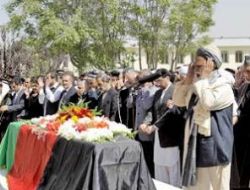 Rabbani dualarla uğurlandı