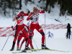 Razinger, skiathlon'da birinci oldu